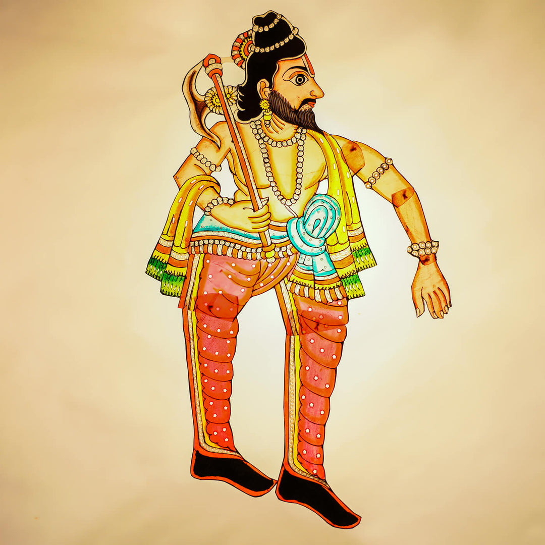 Dasavatharam Leather Puppet - Parashurama