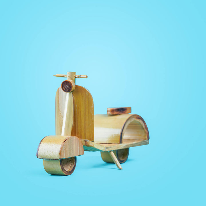 Bamboo Toy Scooter