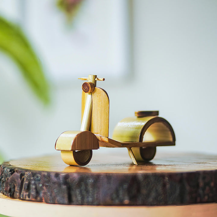 Bamboo Toy Scooter