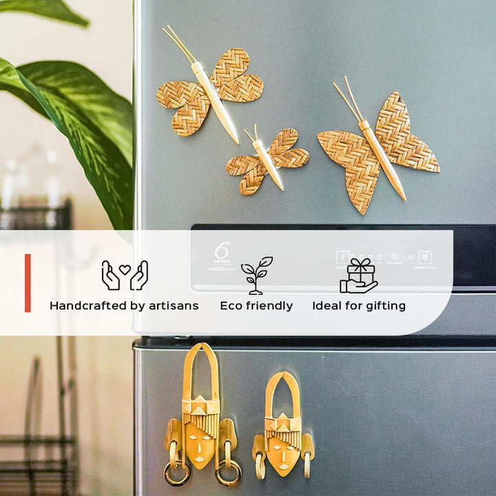 Bamboo Dragonfly Magnet - Small