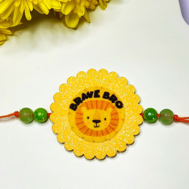 Brave Bro Lion Rakhiglow In The Dark - Glow in the Dark Feature
