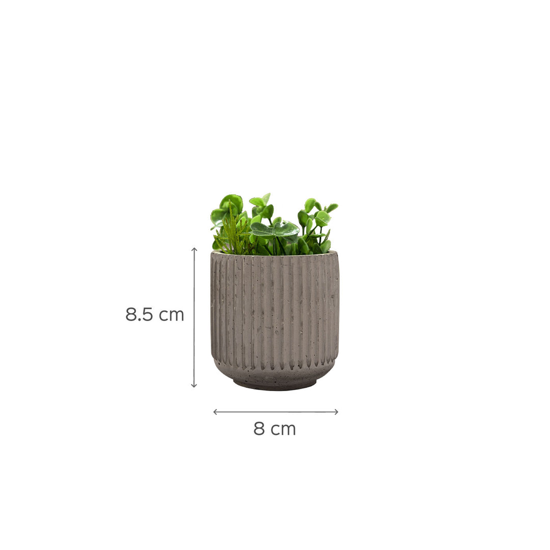 Lipy Multi-Purpose Jar Grey