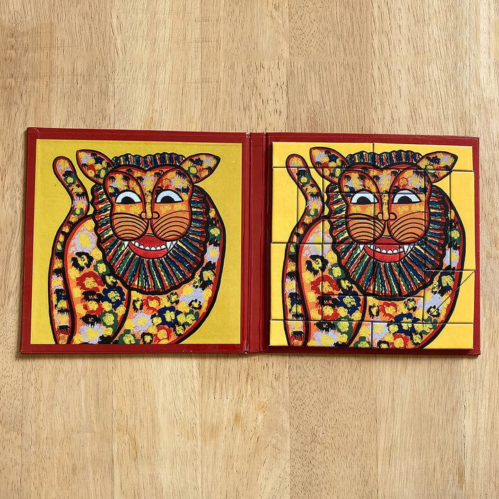 Magnetic Puzzle - Kalighat Phat - Lion