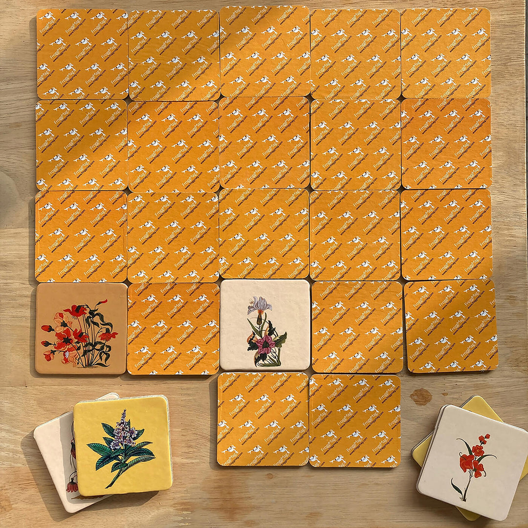 Memory Game - Large - Mughal Flowers