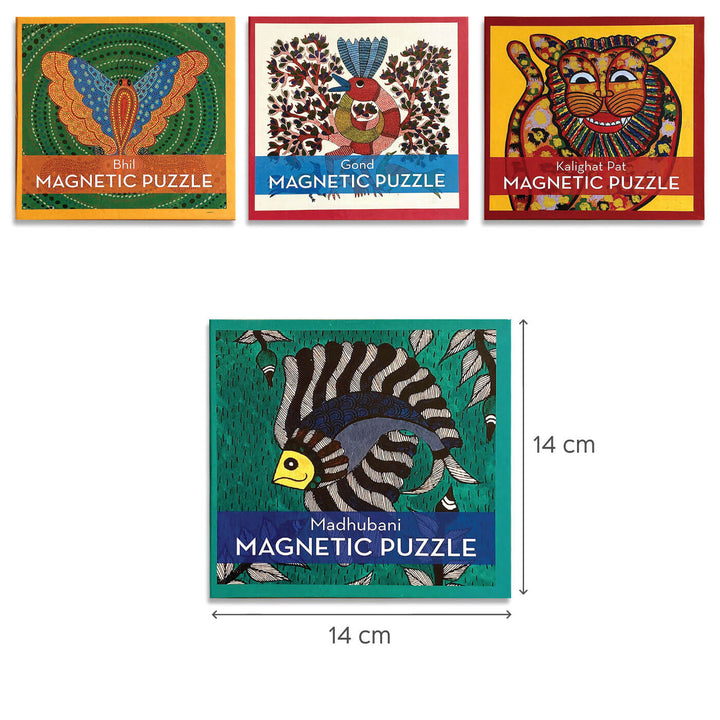 Magnetic Puzzle - Kalighat Phat - Lion