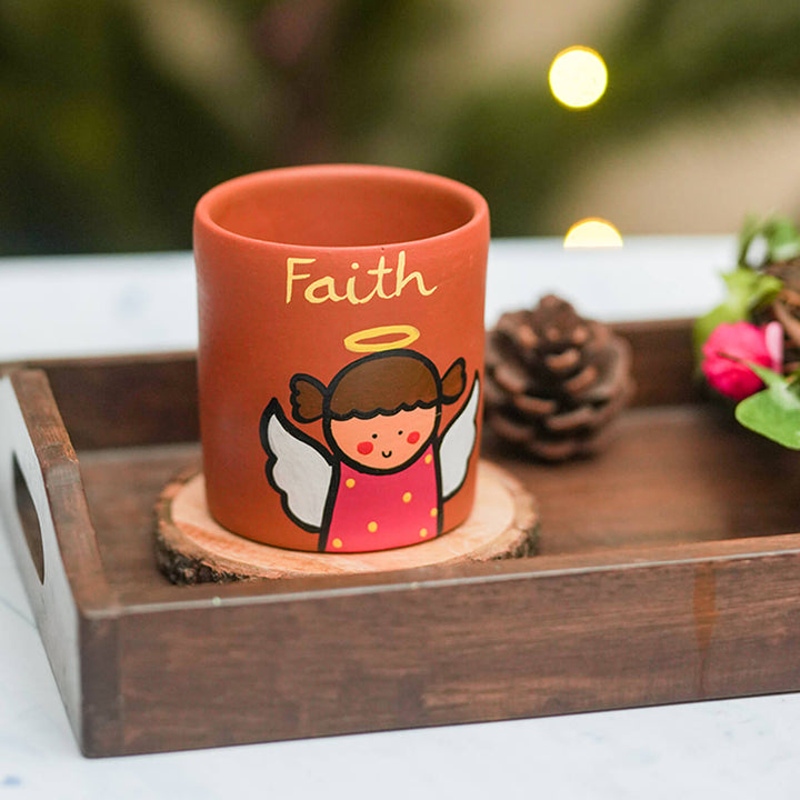 Terracotta Handmade Christmas Planter
