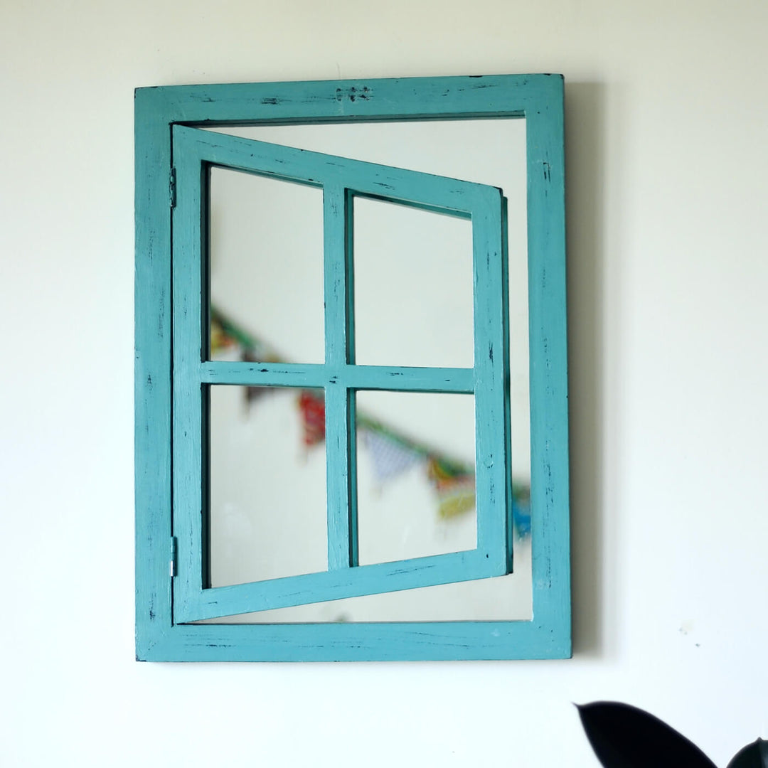 Large Classic Illusion Window Mirror