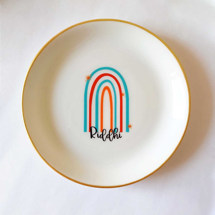 Personalized Printed Trinket Dish