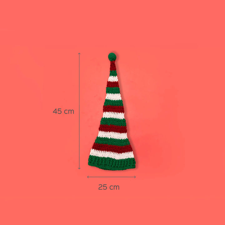 Handmade Crochet Elf Cap