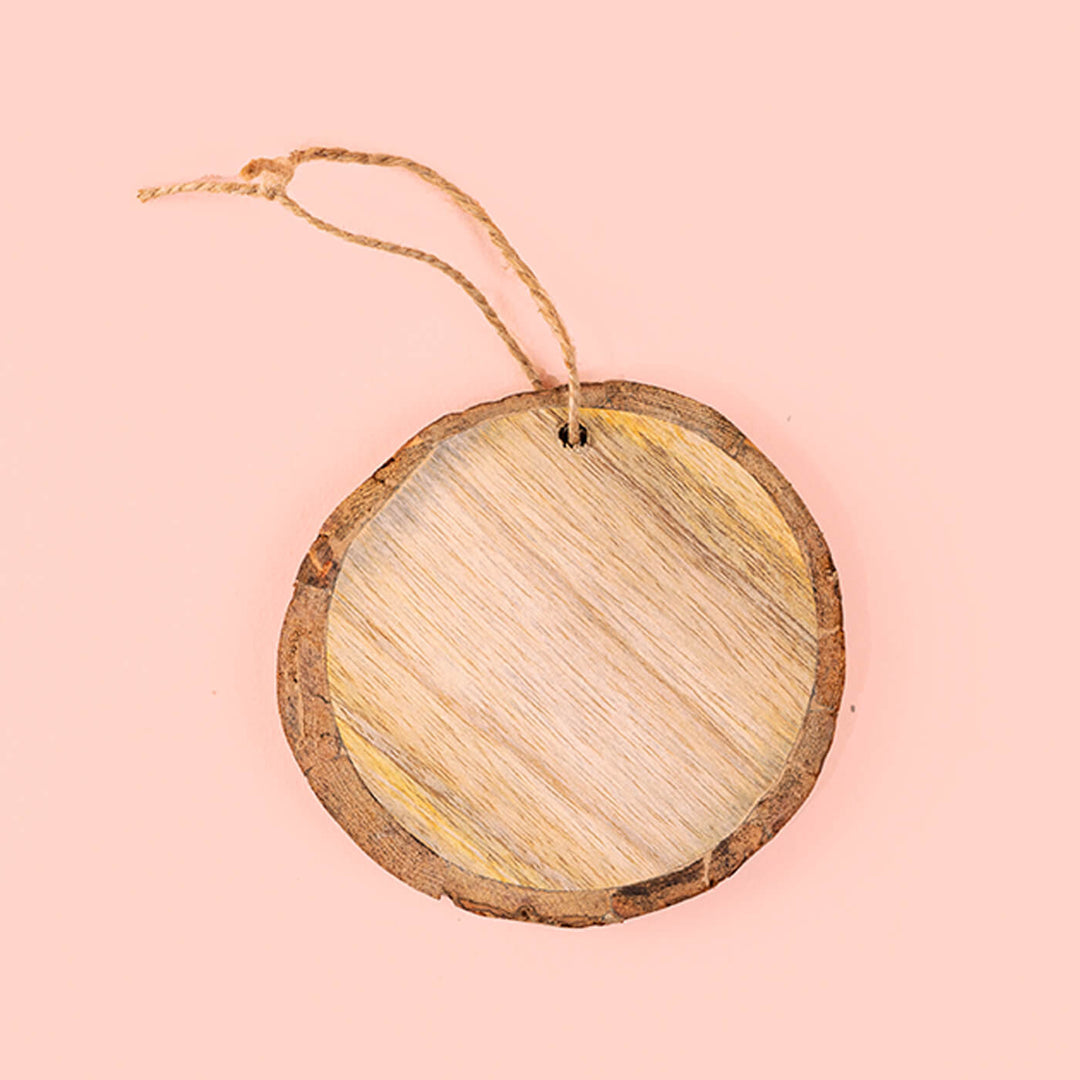 Forever Mango Wood Bark Wall Decor