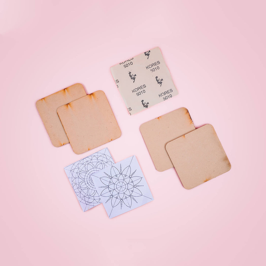 Dot Art Coasters - All Inclusive DIY Kit