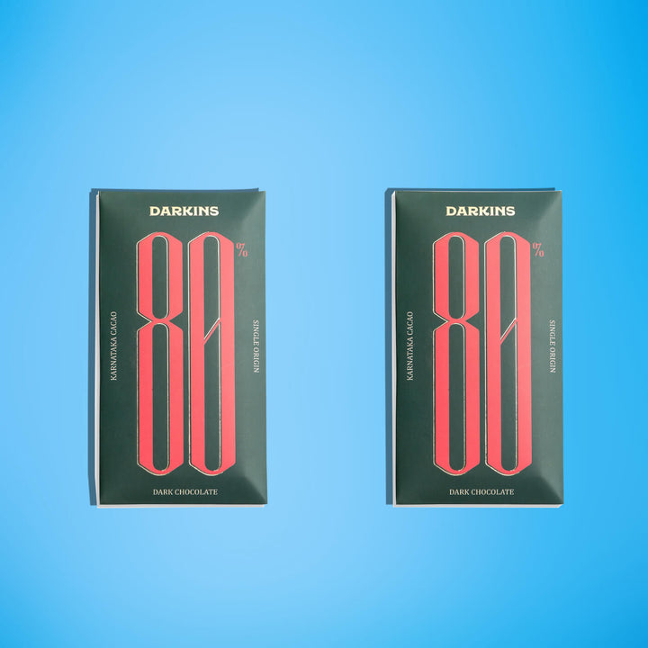 Vegan & Gluten Free | 80%Dark Chocolate From Karnataka