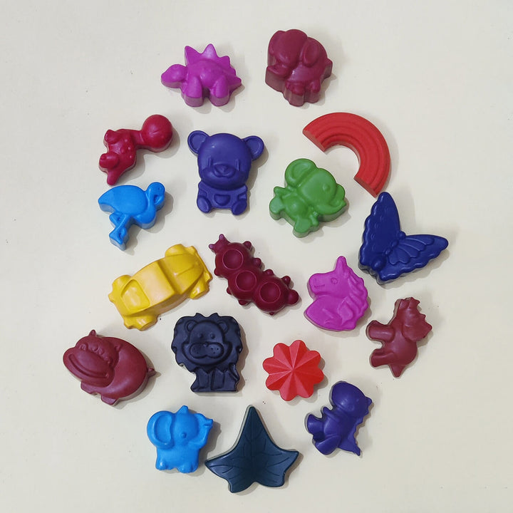 Personalized Solid Wax Crayons with Shape Crayons for Kids