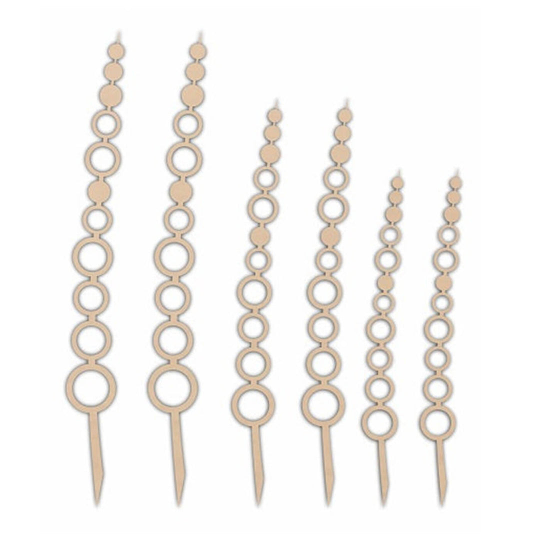 Ready to Decorate Wooden Cutouts - Beaded Foliage