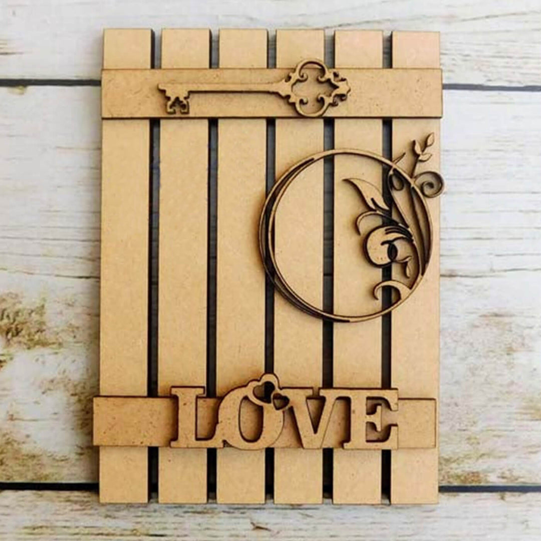 Saver Bundle - Ready to Paint MDF Fridge Magnet - Rustic Door
