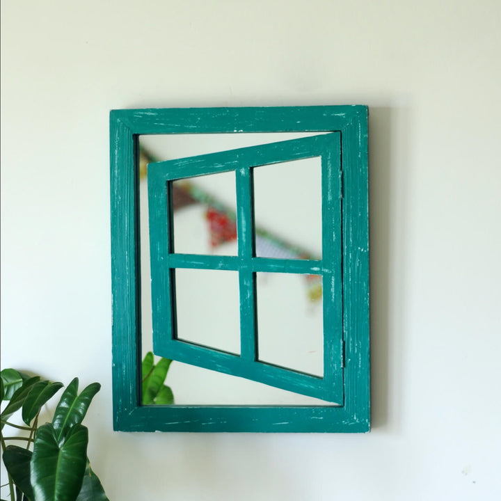 Small Classic Illusion Window Mirror