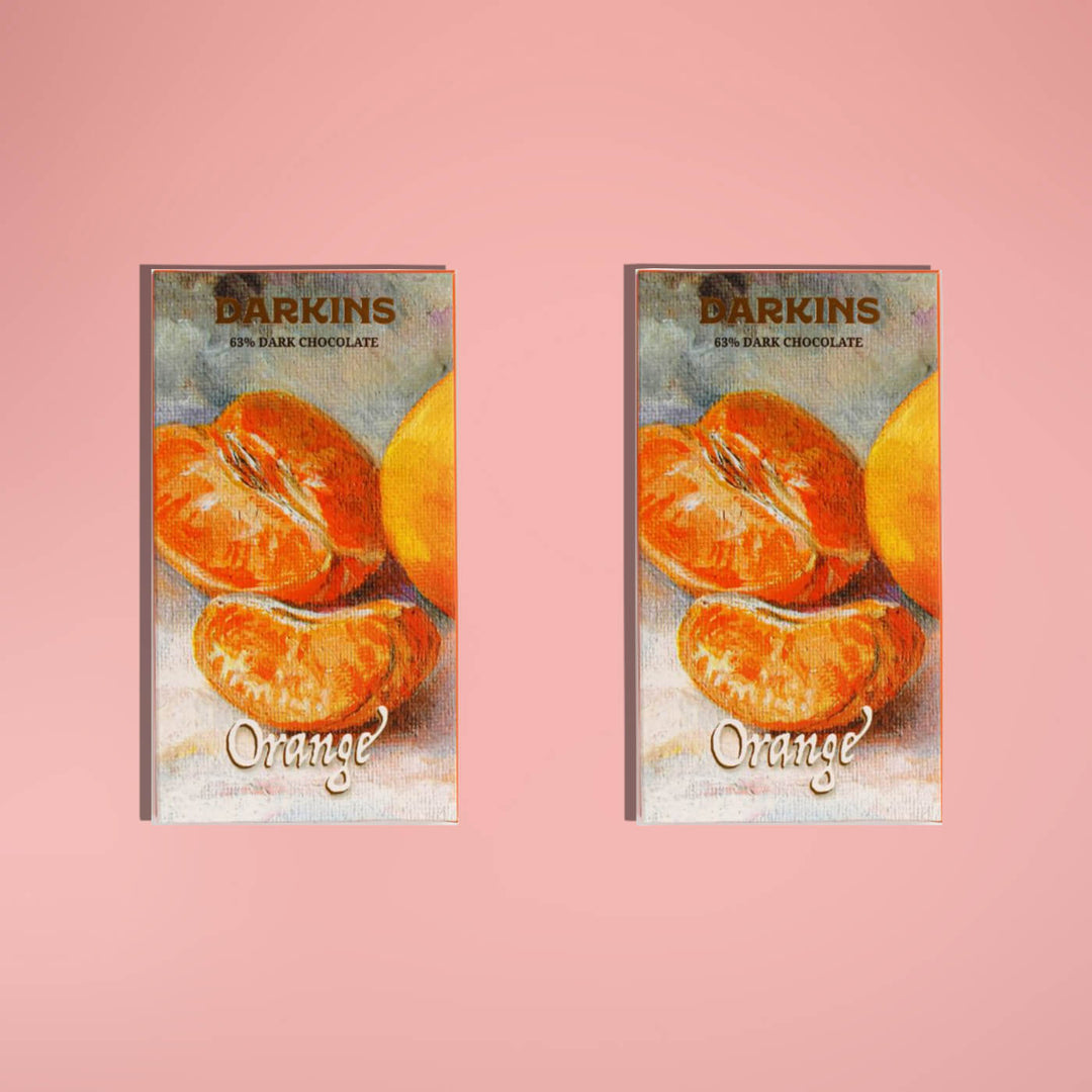 Vegan & Gluten Free| 63% Vegan & Gluten Free Dark Chocolate with Orange