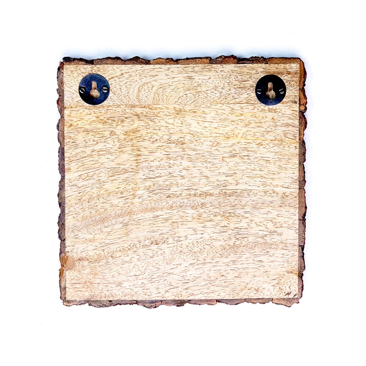 "Together is my favourite" Bark Edge Plaque for Couples