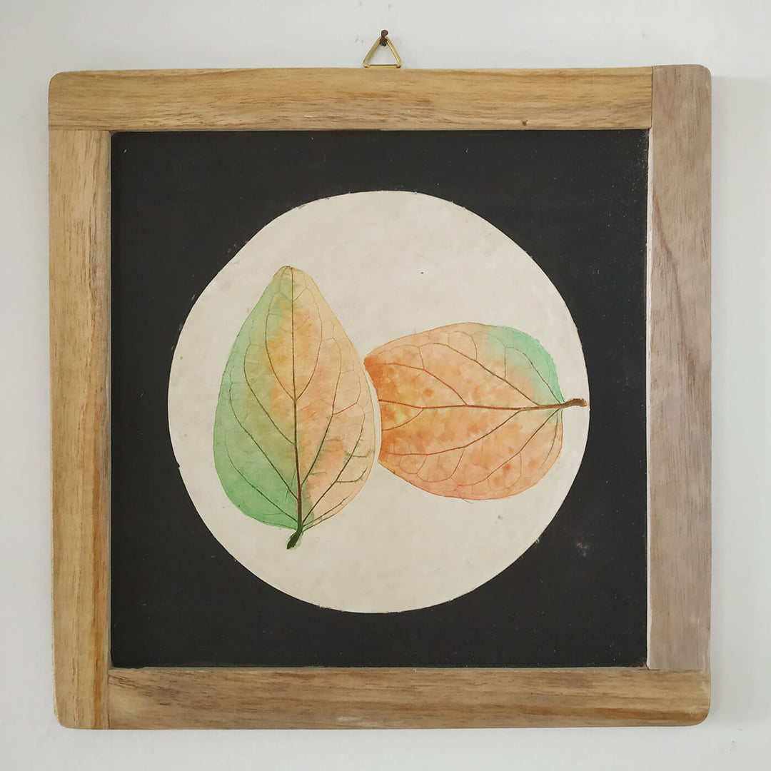 Leaf Imprint Wall Decor - Spring
