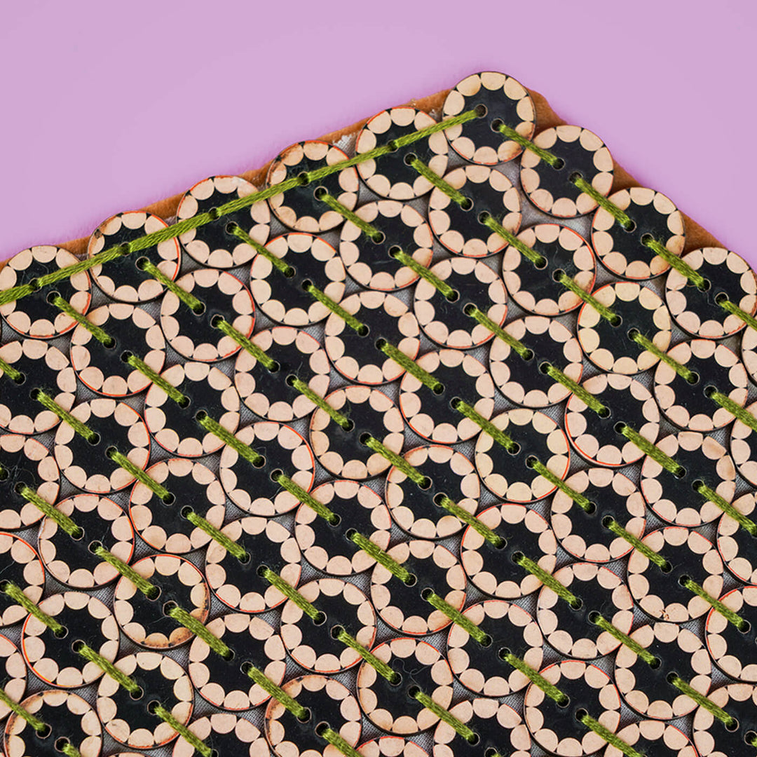 Green Placemat and Coaster Combo