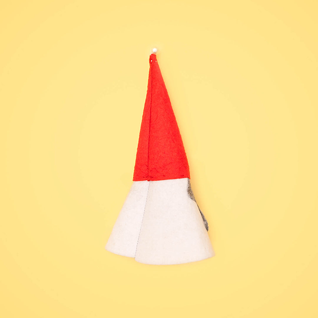 Handmade Upcycled Gnomes Felt Table Decor For Christmas Tree Decoration | Set Of 2
