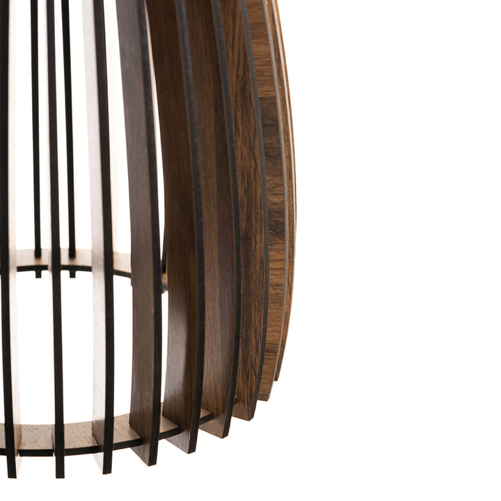 Bahama Pine Wood Ceiling Lamp