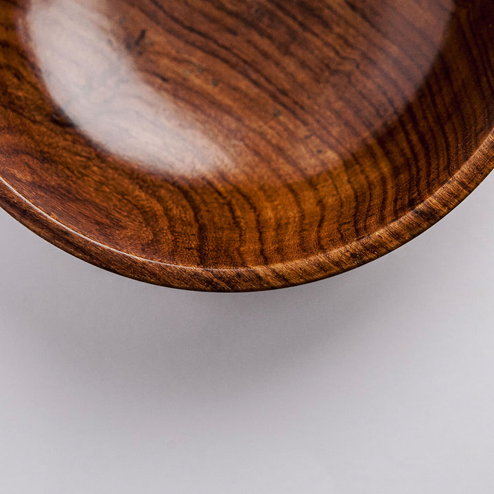 Handcrafted Sheesham Wood Dora Bowl