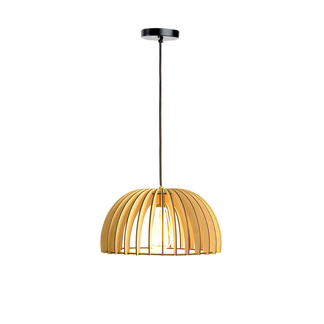 Bangu Birch Wood Ceiling Lamp