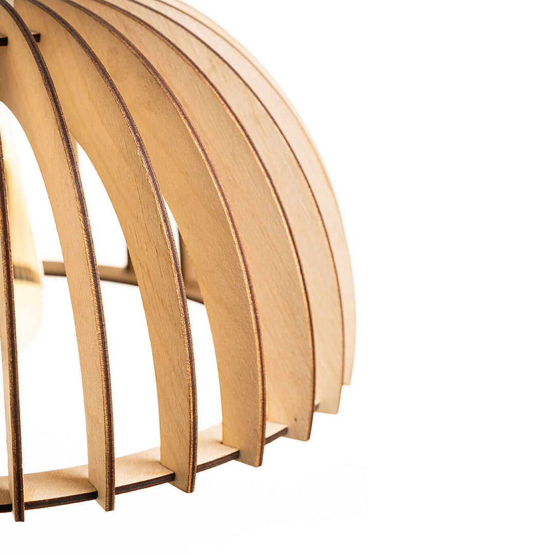 Bangu Birch Wood Ceiling Lamp