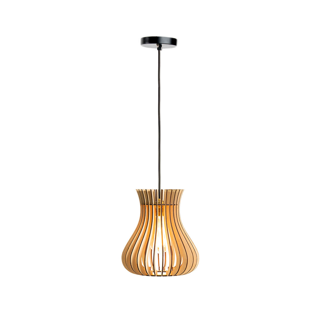 Belle Birch Wood Ceiling Lamp
