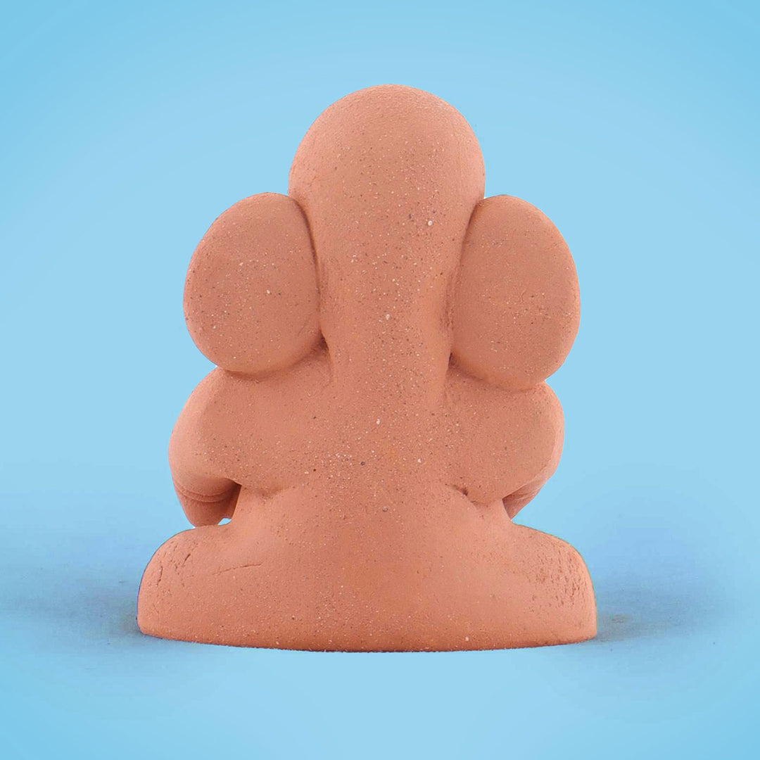 Handmade Terracotta Ganesh with Dholki