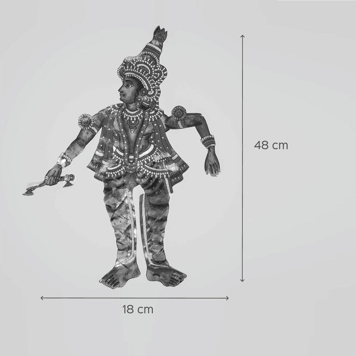 Dasavatharam Leather Puppet - Krishna