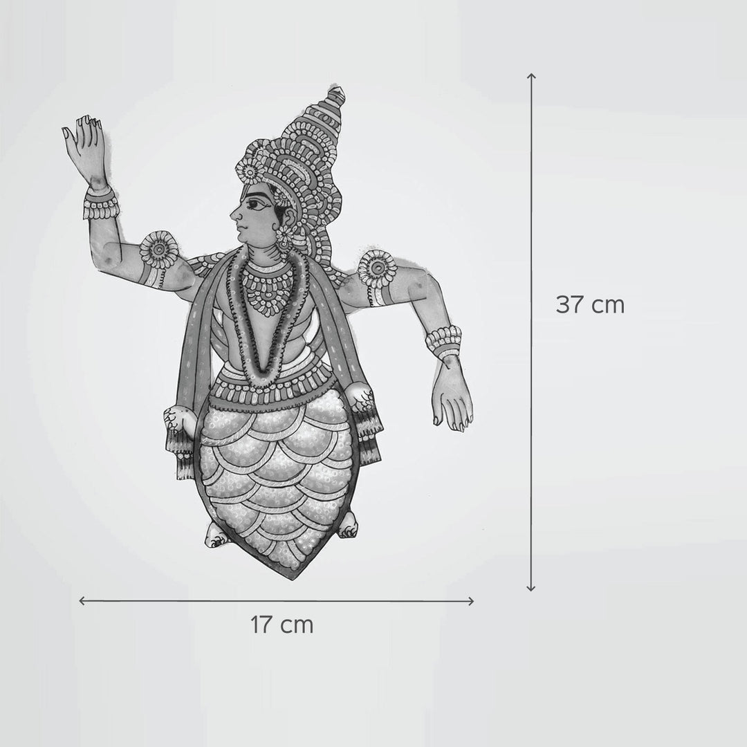 Dasavatharam Leather Puppet - Kurma