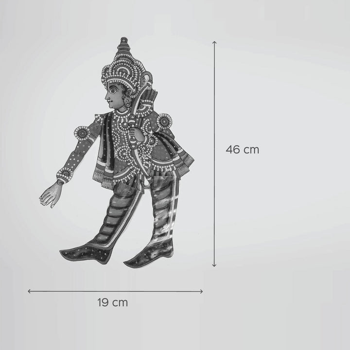 Dasavatharam Leather Puppet - Rama