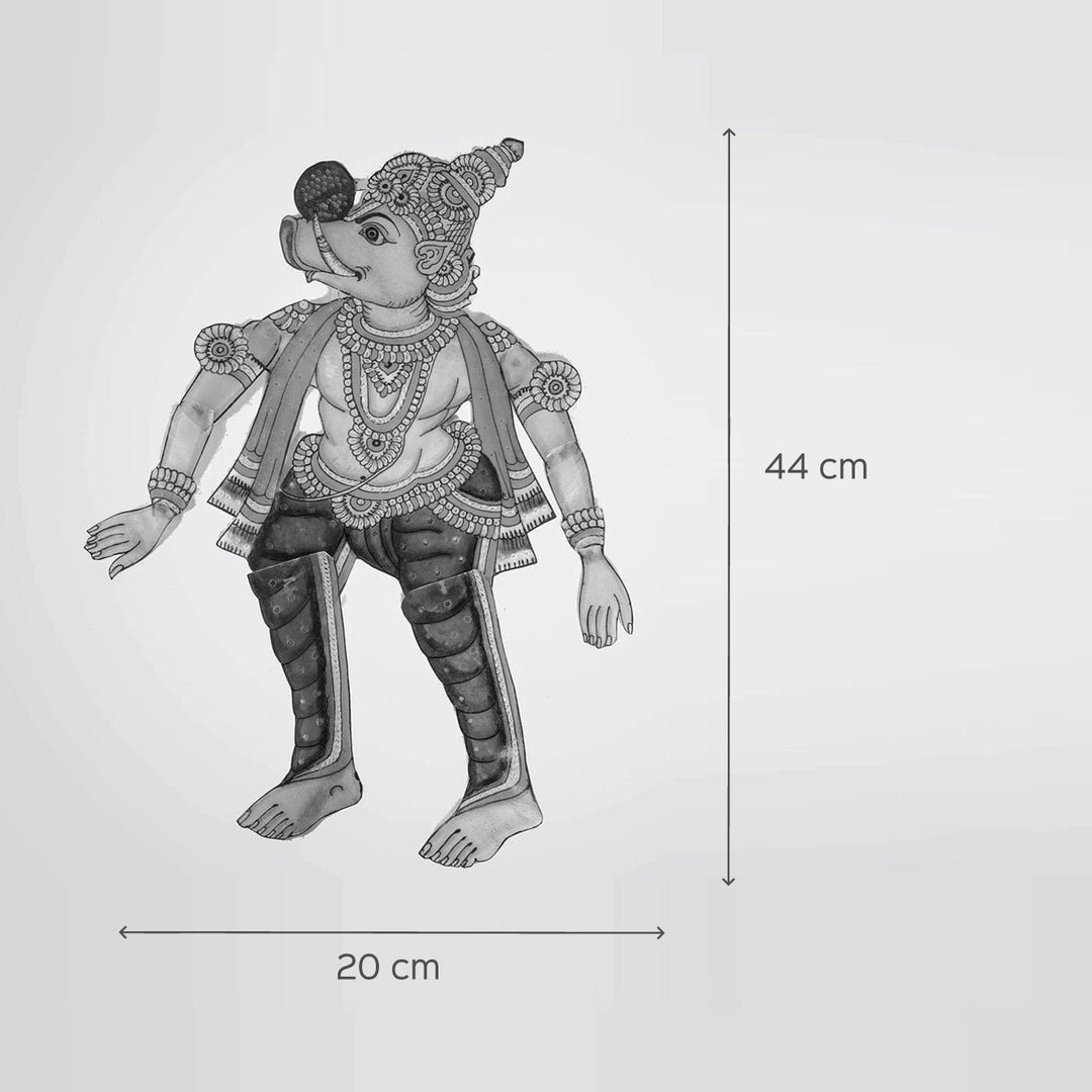 Dasavatharam Leather Puppet - Varaha