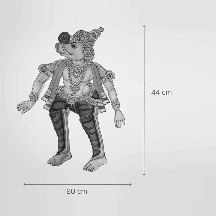 Dasavatharam Leather Puppet - Varaha