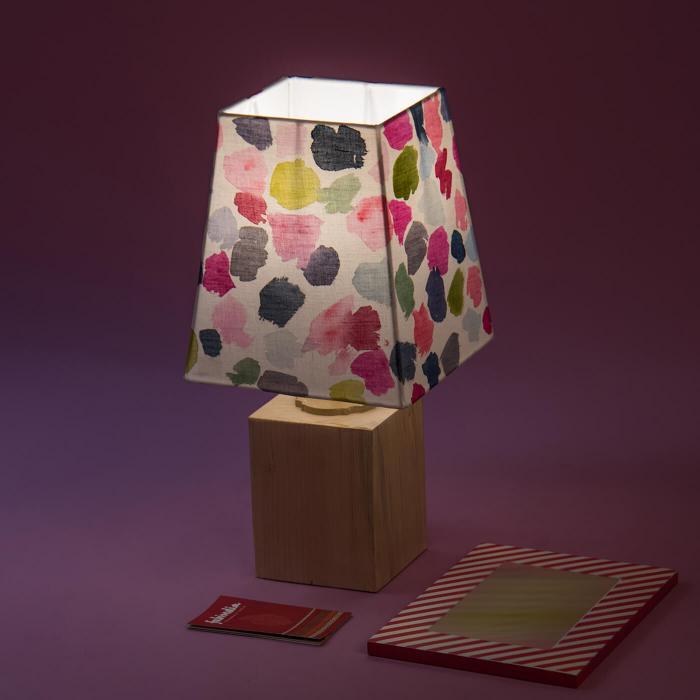Handpainted Empire Tabletop Lamp
