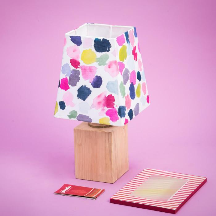 Handpainted Empire Tabletop Lamp