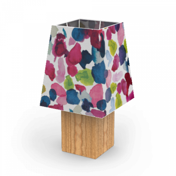 Handpainted Empire Tabletop Lamp