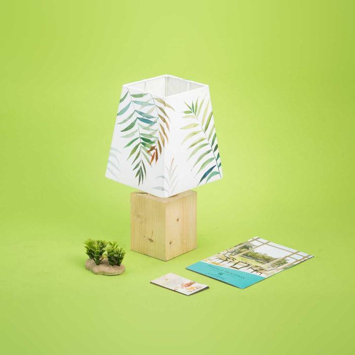 Handpainted Empire Tabletop Lamp