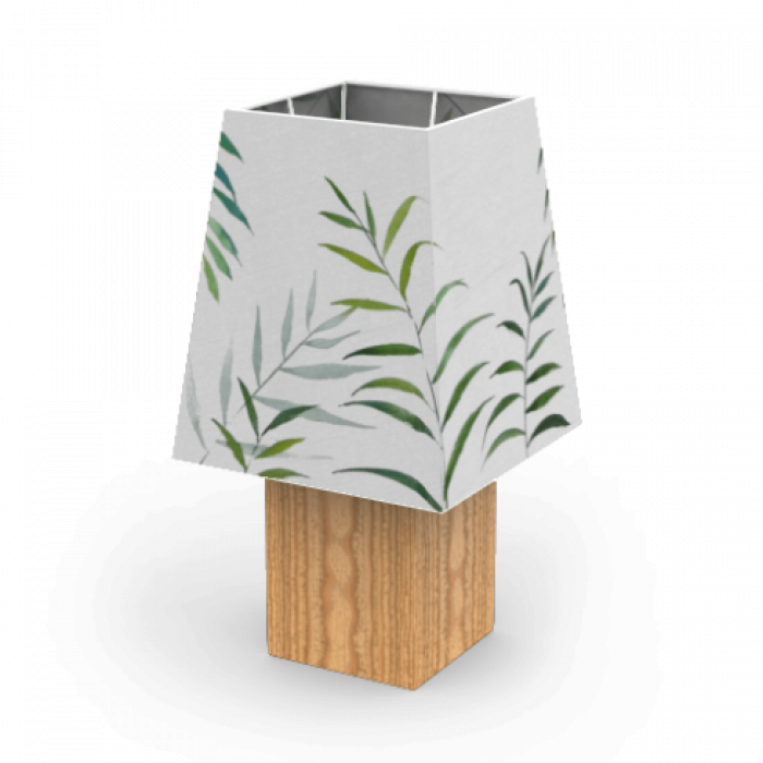 Handpainted Empire Tabletop Lamp