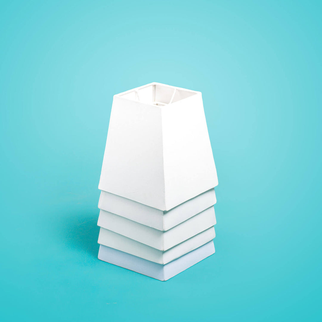 Plain Tabletop Lampshade - Square