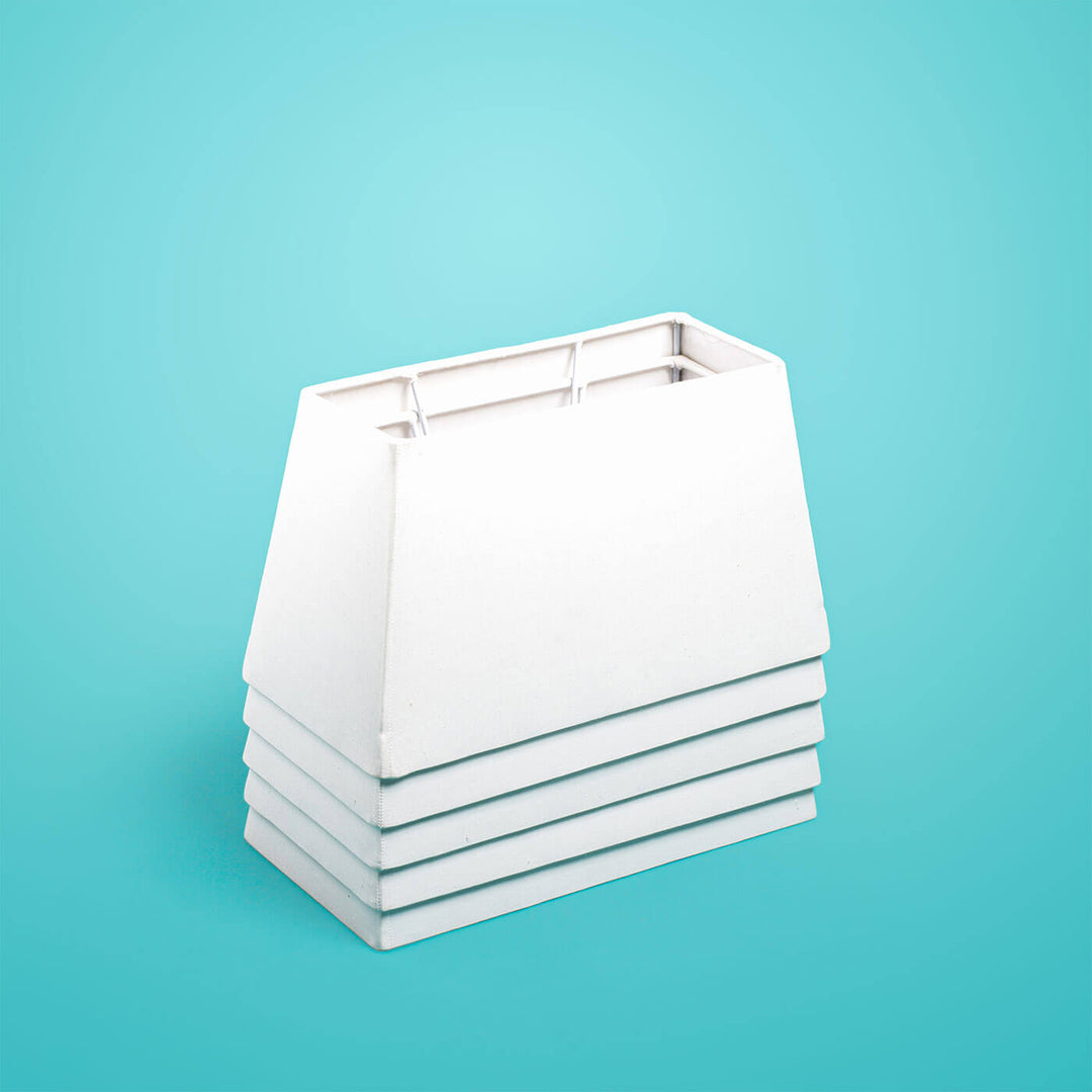 Plain Tabletop Lampshade - Rectangular