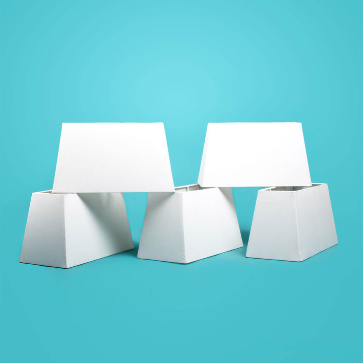 Plain Tabletop Lampshade - Rectangular