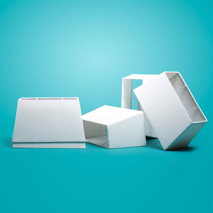 Plain Tabletop Lampshade - Rectangular
