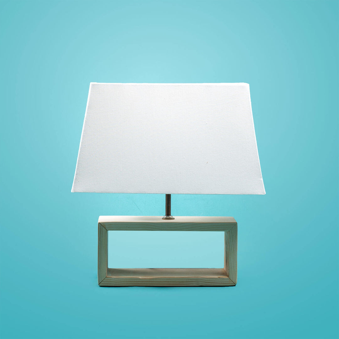 Saver Bundle - Plain Tabletop Lampshade - Rectangular
