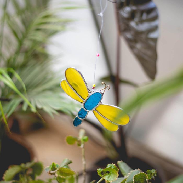 Stained Glass Suncatcher - Dragonfly