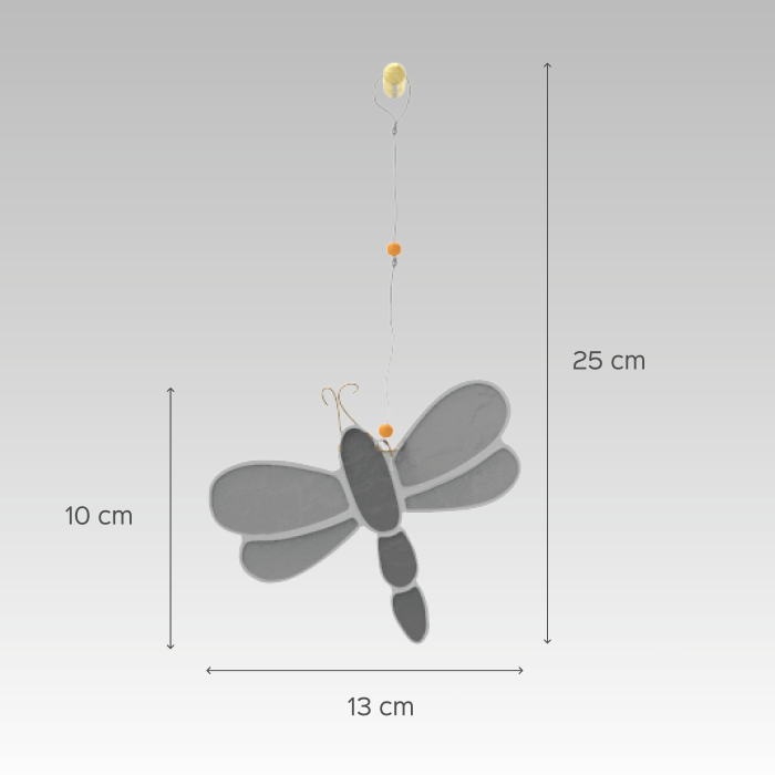 Stained Glass Suncatcher - Dragonfly